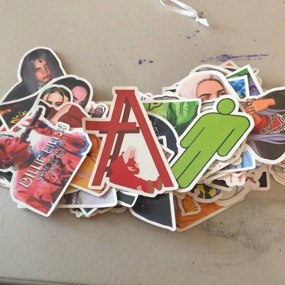 Billie Eilish sticker pack